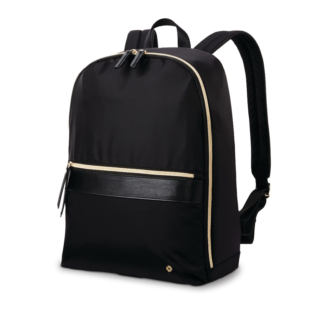 Samsonite Mobile Solution Essential Backpack - Black and Gold NWOT